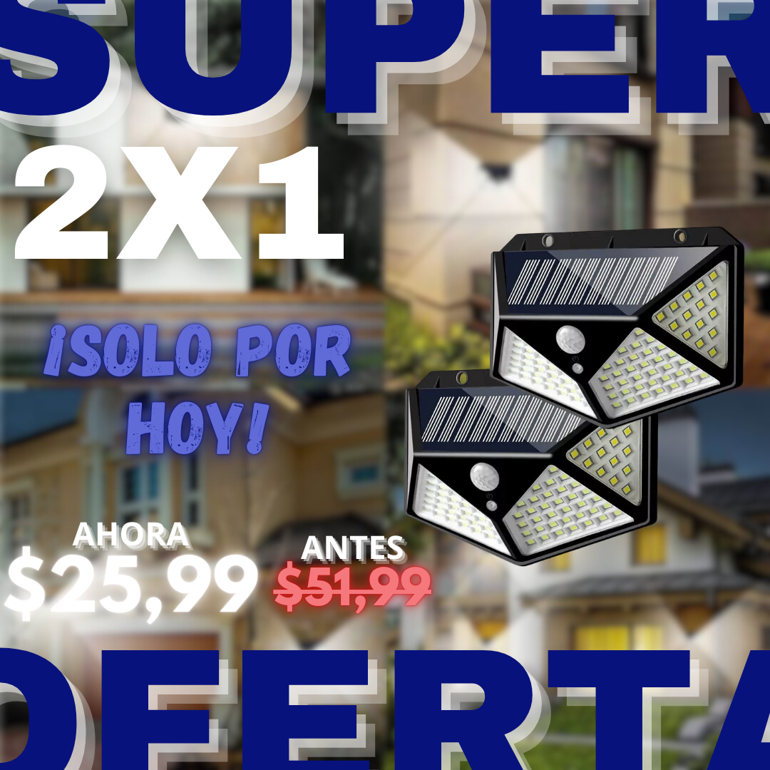 EcoLight®|Lámpara solar automática