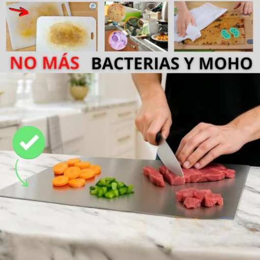 SteelSafe™|Tablas de picar en acero