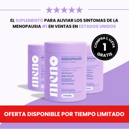 MENO™|Controla la Menopausia de forma Natural