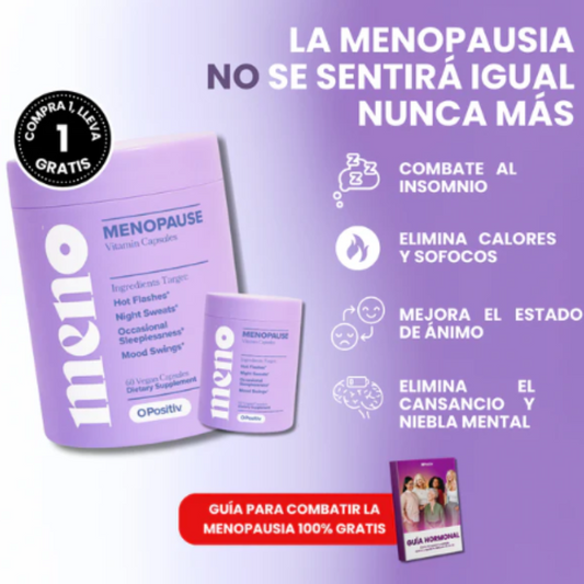 MENO™|Controla la Menopausia de forma Natural