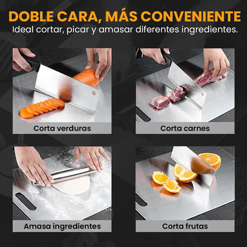 SteelSafe™|Tablas de picar en acero